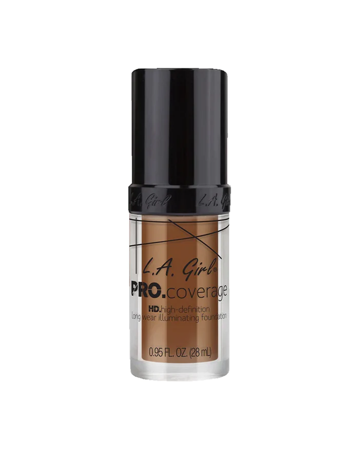 L.A. GIRL PRO COVERAGE MAQUILLAJE LIQUIDO COFFEE GLM654