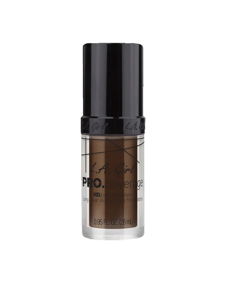 L.A. GIRL PRO COVERAGE MAQUILLAJE LIQUIDO DARK CHOCOLATE GLM656