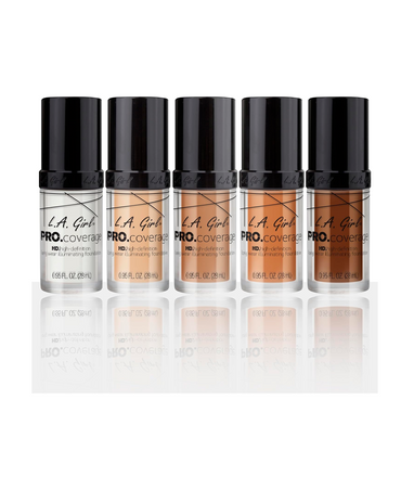 L.A. GIRL PRO COVERAGE MAQUILLAJE LIQUIDO DARK CHOCOLATE GLM656