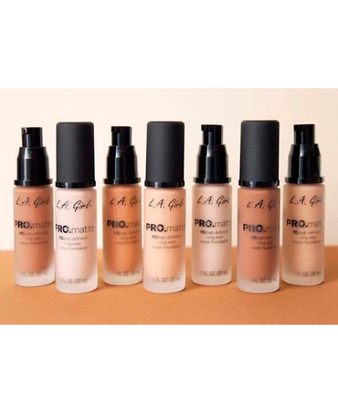 L.A. GIRL PRO MATTE MAQUILLAJE LIQUIDO LIGHT TAN GLM676