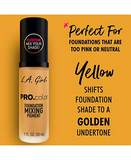 L.A.GIRL PRO.COLOR FOUNDATION MIXING PIGMENT GLM-712 YELLOW