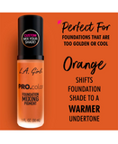 L.A.GIRL PRO.COLOR FOUNDATION MIXING PIGMENT GLM-713 ORANGE