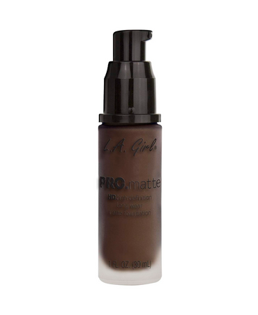 L.A. GIRL PRO MATTE MAQUILLAJE LIQUIDO GLM724 EBONY