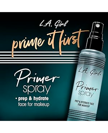 L.A. GIRL PRIMER SPRAY PREP & HYDRATE FACE  FOR MAKE 80 ML. GFS916