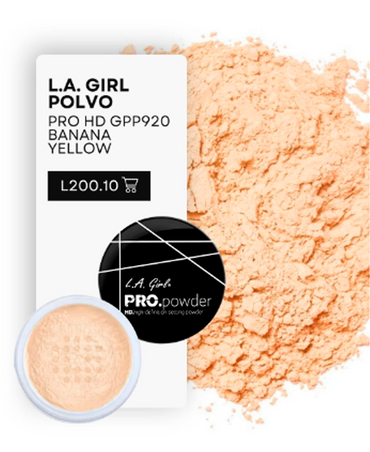 L.A. GIRL PRO.POWDER BANANA YELLOW GPP920