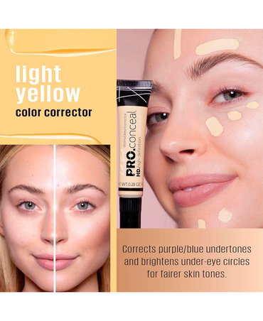L.A. GIRL PRO CONCEALER LIGHT YELLOW GC995