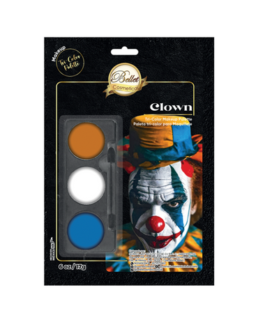 BELLET TRI-COLOR PALLETE 20 GRS. CLOWN BLISTER