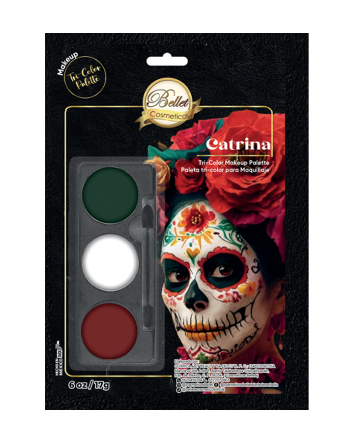 BELLET TRI-COLOR PALLETE 20 GRS. CATRINA BLISTER – El Palacio De La Belleza