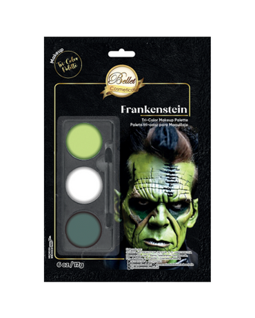 BELLET TRI-COLOR PALLETE 20 GRS. FRANKENSTEIN BLISTER
