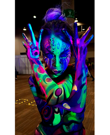 BELLET HALLOWEEN PALLETE 8 TONOS NEON 20 GRS. BLISTER