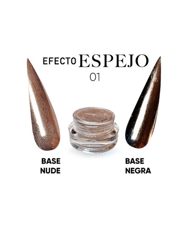 STUDIO NAILS EFECTO GLOW ESPEJO 01