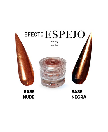 STUDIO NAILS EFECTO GLOW ESPEJO 02