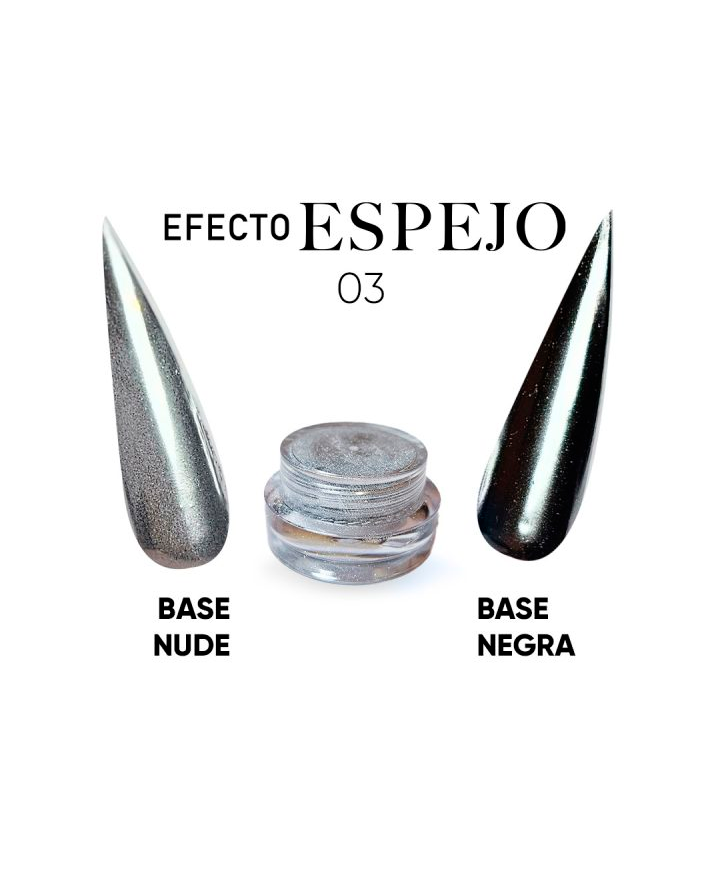 STUDIO NAILS EFECTO GLOW ESPEJO 03