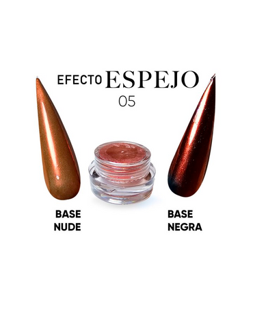 STUDIO NAILS EFECTO GLOW ESPEJO 05