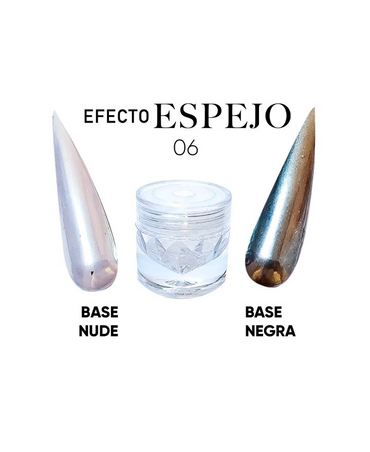 STUDIO NAILS EFECTO GLOW ESPEJO 06