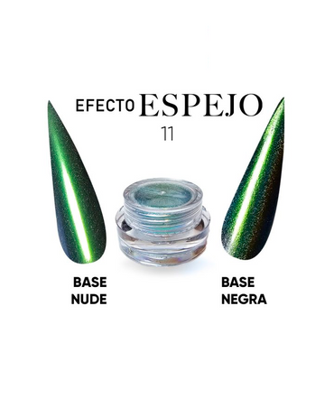 STUDIO NAILS EFECTO GLOW ESPEJO 11