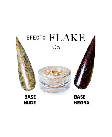 STUDIO NAILS EFECTO GLOW FLAKE 06