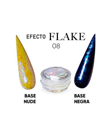 STUDIO NAILS EFECTO GLOW FLAKE 08