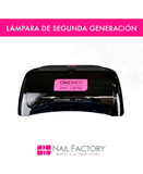 NAIL FACTORY LACCOVER LAMPARA LED NEGRA 48 WATTS
