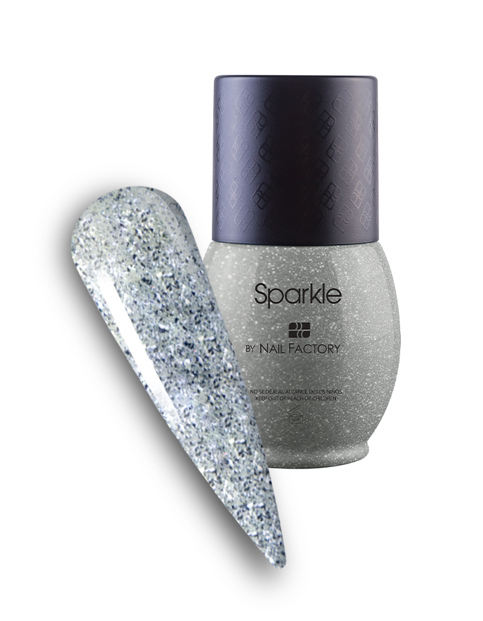 NAIL FACTORY LACCOVER ONE SHOT 14 ML. SPARKLE