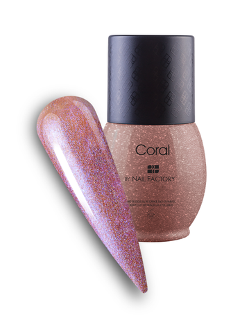 NAIL FACTORY LACCOVER ONE SHOT 14 ML. CORAL