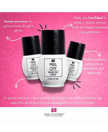 NAIL FACTORY ONE SHOT 14 ML. PEEL OFF