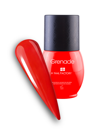 NAIL FACTORY LACCOVER ONE SHOT 14 ML. GRENADE