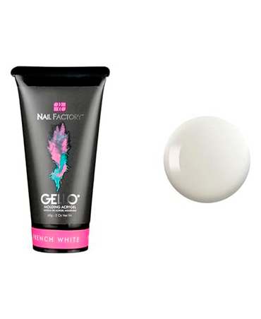 NAIL FACTORY GELLO MOLDING ACRYGEL 60 GRS. FRENCH WHITE