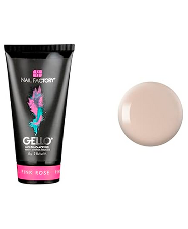 NAIL FACTORY GELLO MOLDING ACRYGEL 60 GRS. PINK ROSE