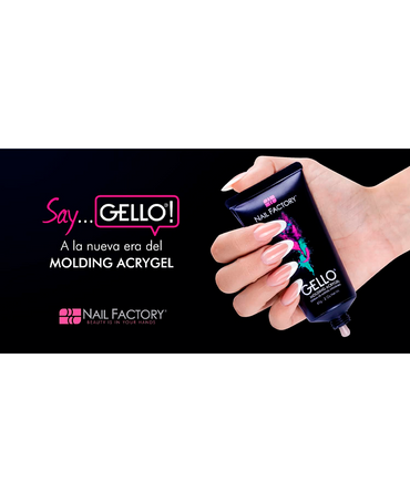NAIL FACTORY GELLO MOLDING ACRYGEL 60 GRS. MAKE UP PINK
