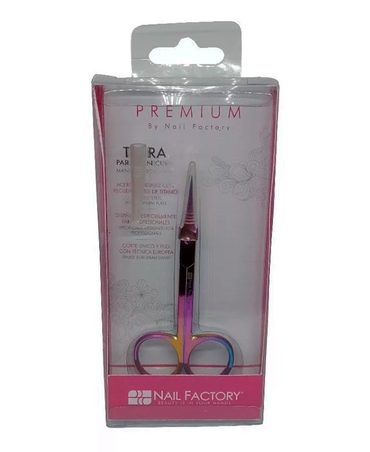 NAIL FACTORY TIJERA PARA MANICURE PREMIUM TORNASOL