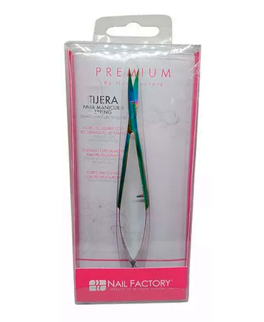 NAIL FACTORY TIJERA PARA MANICURE SPRING PREMIUM TORNASOL