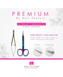 NAIL FACTORY TIJERA PARA MANICURE SPRING PREMIUM TORNASOL