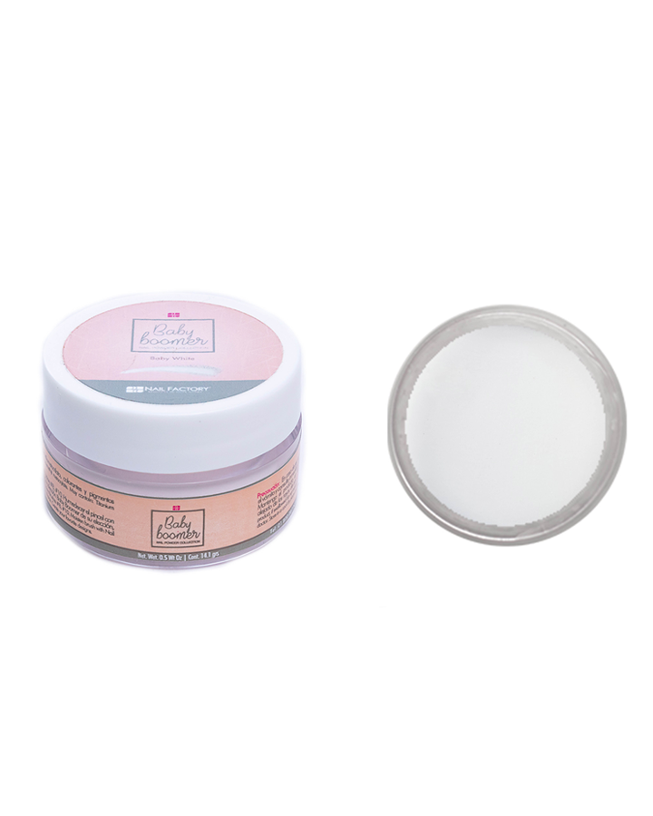 NAIL FACTORY BABY BOOMER 1/2 OZ WHITE