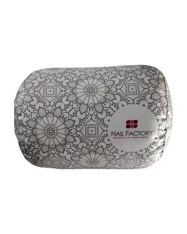 NAIL FACTORY COJIN MANDALA GRIS/ROSA