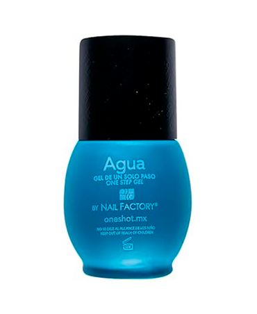 NAIL FACTORY LACCOVER ONE SHOT 14 ML. AGUA