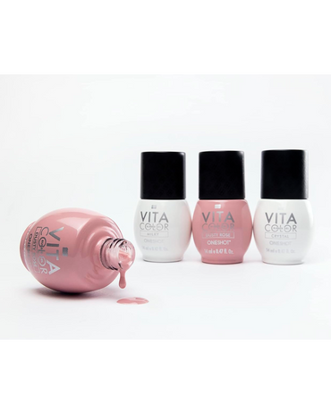 NAIL FACTORY VITA COLOR ONE SHOT 14 ML. RUBBER PEACH
