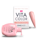 NAIL FACTORY VITA COLOR ONE SHOT 14 ML. RUBBER DUSTY ROSE