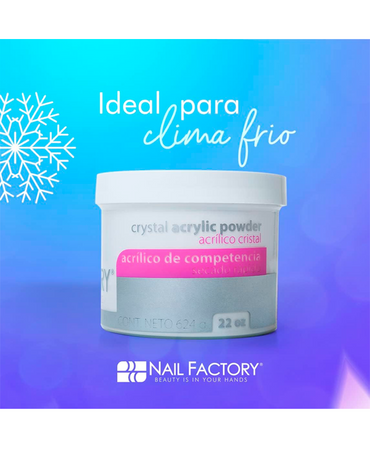 NAIL FACTORY ACRILICO CRYSTAL 22 OZ