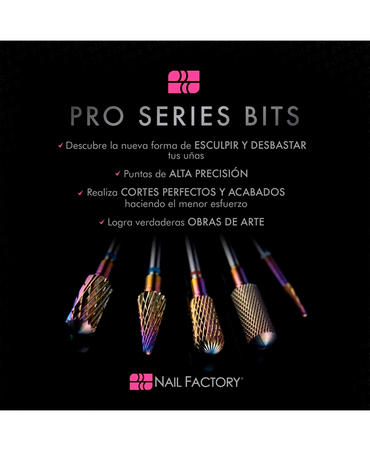 NAIL FACTORY PUNTA PROFESIONAL SERIE 5 EN 1 AGRESIVA