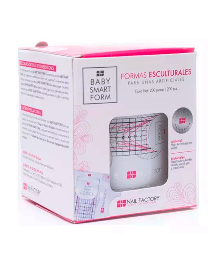 NAIL FACTORY BABY SMART FORM 200 PIEZAS