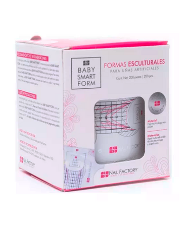 NAIL FACTORY BABY SMART FORM 200 PIEZAS