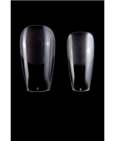 NAIL FACTORY XPRESS GEL TIPS MIX CAJA CON 330 PIEZAS COFFIN SQUARE ALMOND
