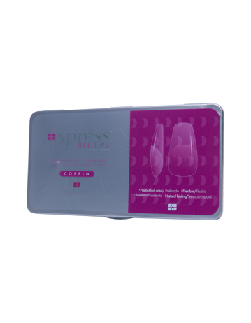 NAIL FACTORY XPRESS GEL TIPS COFFIN CAJA CON 330 PIEZAS