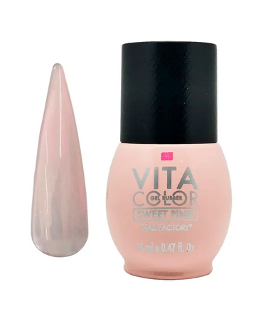 NAIL FACTORY VITA COLOR ONE SHOT 14 ML. RUBBER SWEET PINK
