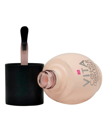 NAIL FACTORY VITA COLOR ONE SHOT 14 ML. RUBBER LIGHT ROSE