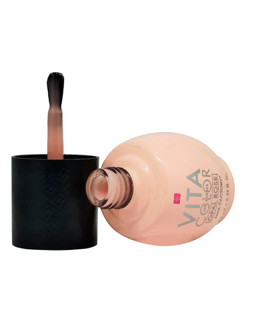 NAIL FACTORY VITA COLOR ONE SHOT 14 ML. RUBBER OPAL ROSE