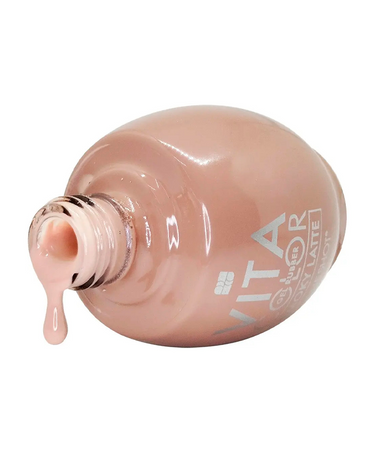 NAIL FACTORY VITA COLOR ONE SHOT 14 ML. RUBBER SENSUAL MOCHA