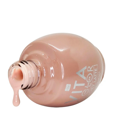 NAIL FACTORY VITA COLOR ONE SHOT 14 ML. RUBBER SMOKY LATTE