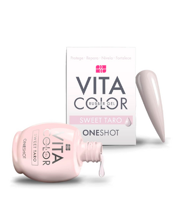 NAIL FACTORY VITA COLOR ONE SHOT 14 ML. RUBBER SWEET TARO
